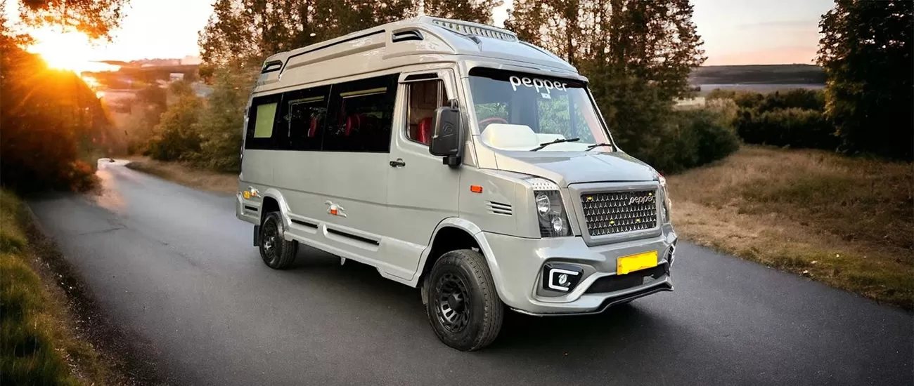 Tempo Traveller 17 Seater