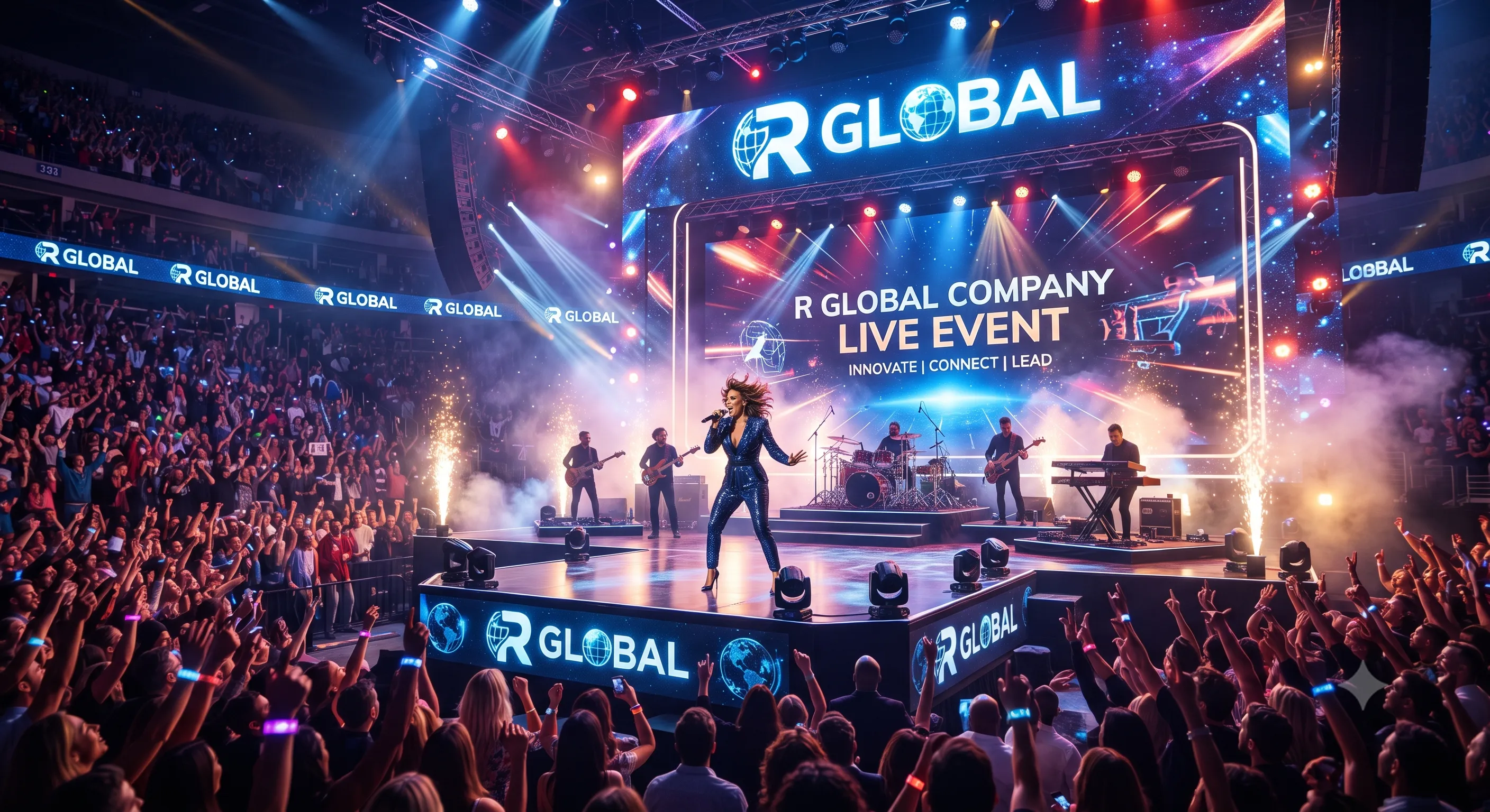 Singer Stage show Event 